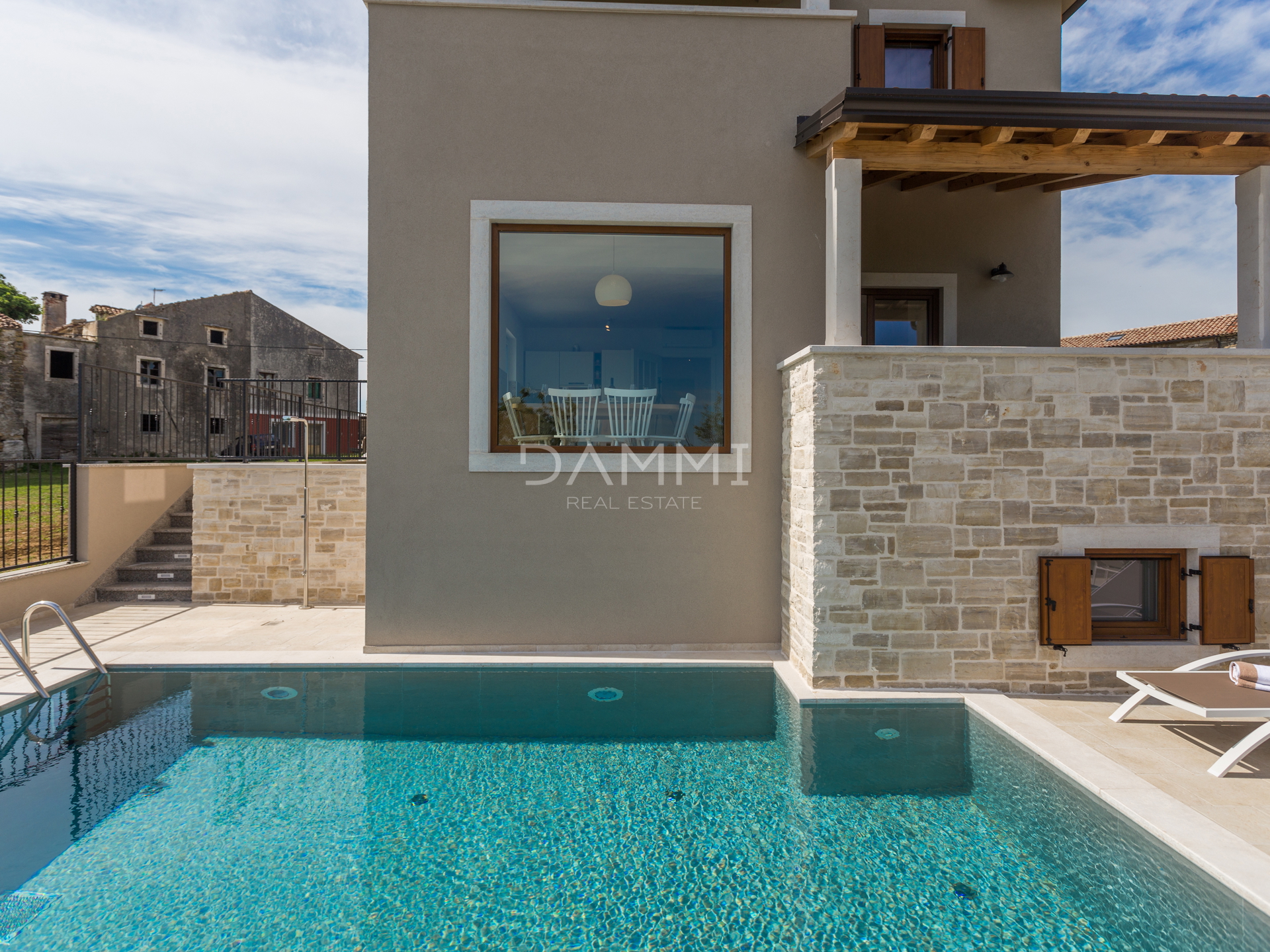 ISTRIEN, BUJE - Wunderschöne Villa mit Blick auf das Meer und die Natur